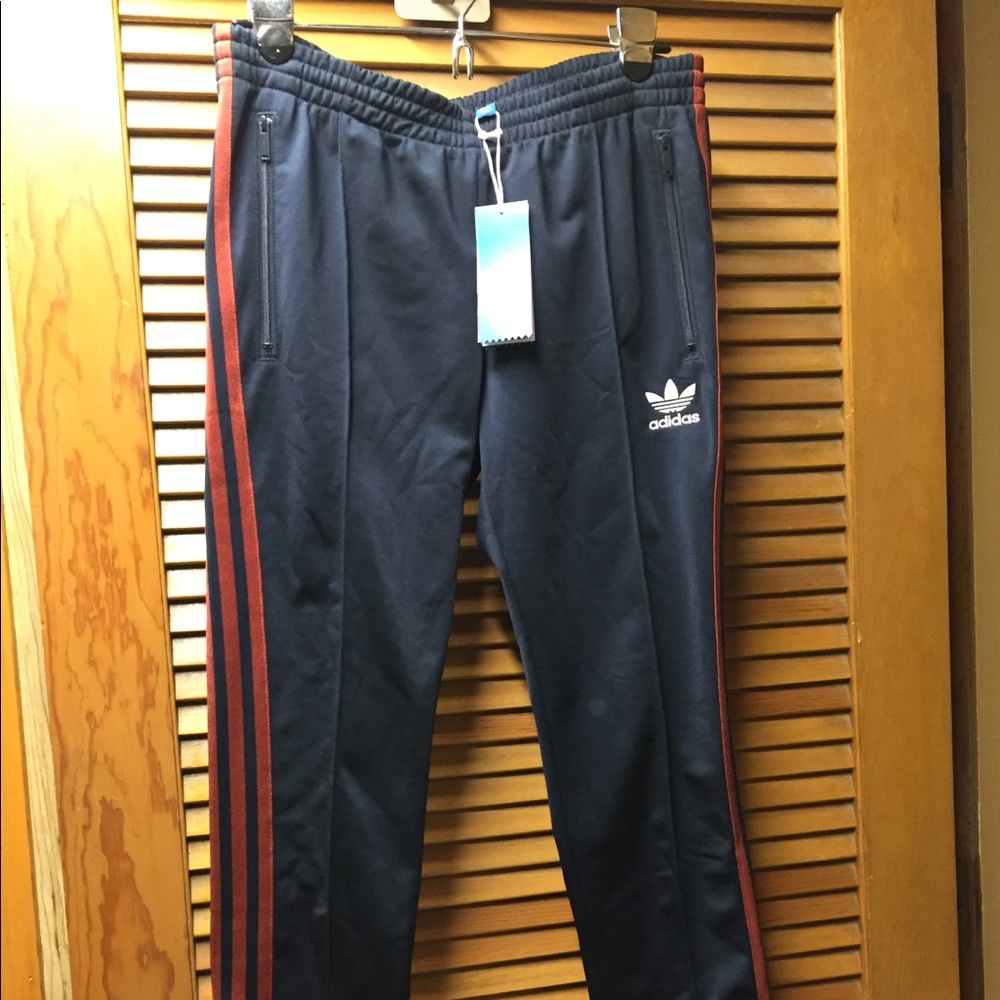 Blue Adidas Track Pants 👖